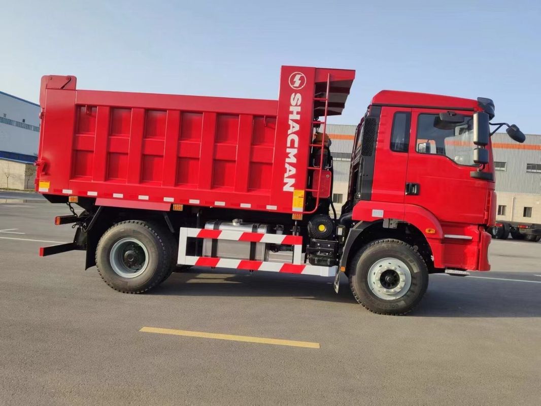 12-18T SHACMAN ভারী ডাম্প ট্রাক 4x2 H3000 300hp চার চাকা ড্রাইভ ডাম্প ট্রাক