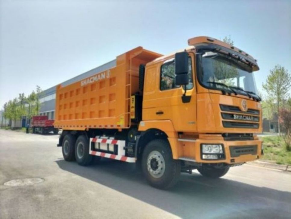 10 চাকা SHACMAN F3000 টিপার ট্রাক 6x4 375 ইউরোভি হলুদ 24 মাসের গ্যারান্টি সহ