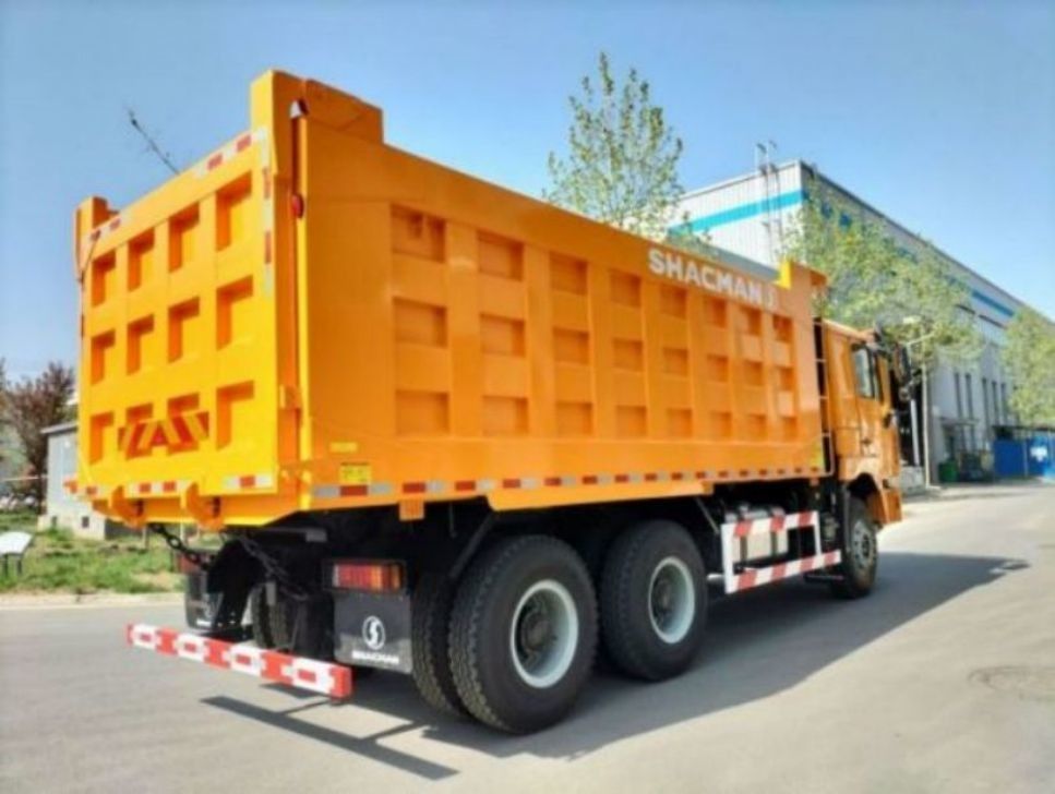 10 চাকা SHACMAN F3000 টিপার ট্রাক 6x4 375 ইউরোভি হলুদ 24 মাসের গ্যারান্টি সহ