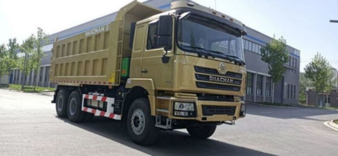 10 টি টায়ার ডাম্পার SHACMAN F3000 টিপার ট্রাক 6x4 375 ইউরোভি গোল্ড WEICHAI ডিজেল ইঞ্জিন