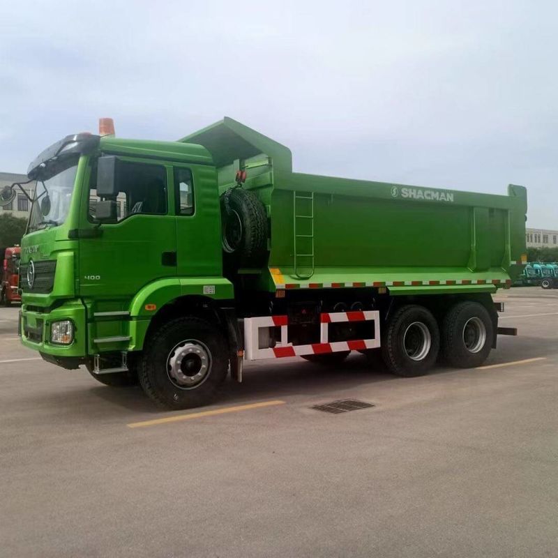 শ্যাকম্যান 3 এক্সেল ডাম্প ট্রাক H3000 6x4 400HP ইউরো II 50 টন তিন এক্সেল ডাম্প ট্রাক