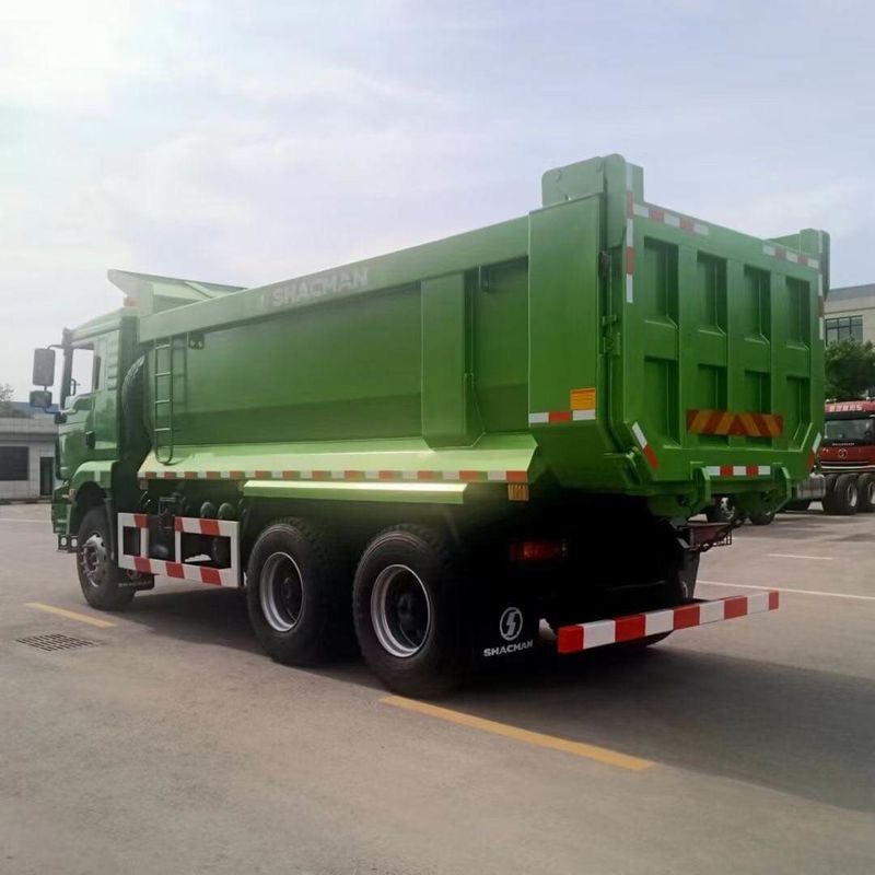 শ্যাকম্যান 3 এক্সেল ডাম্প ট্রাক H3000 6x4 400HP ইউরো II 50 টন তিন এক্সেল ডাম্প ট্রাক