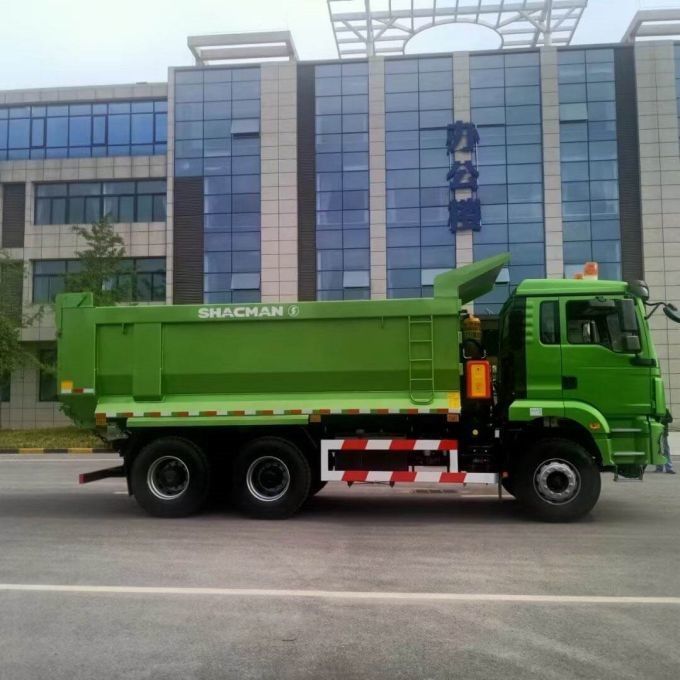 শ্যাকম্যান 3 এক্সেল ডাম্প ট্রাক H3000 6x4 400HP ইউরো II 50 টন তিন এক্সেল ডাম্প ট্রাক