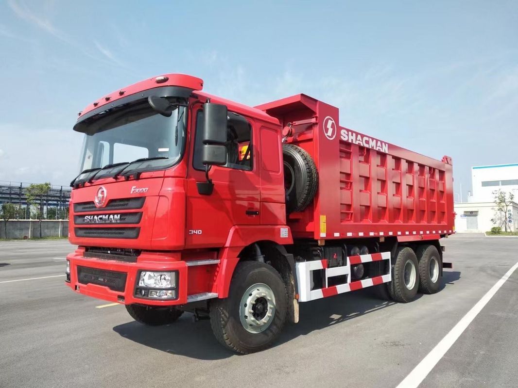SHACMAN F3000 ডাম্প ট্রাক 6x4 380hp ইউরো II ভারী দায়িত্ব WEICHAI ডিজেল ইঞ্জিনের জন্য