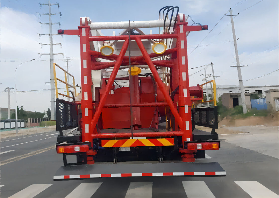 SHACMAN H3000 তেল ড্রিলিং ট্রাক 6x4 380HP EuroII হোয়াইট 50Ton তেল রিগ সরানো ট্রাক