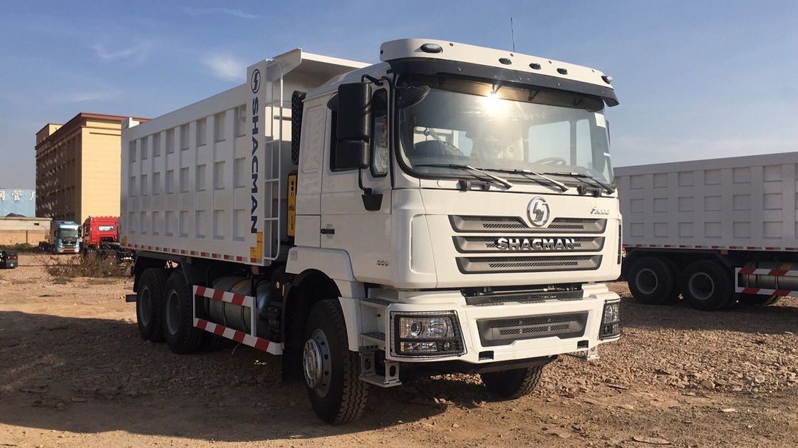 শ্যাকম্যান 3 অক্ষ ট্যাপার ডাম্প ট্রাক H3000 6x4 400HP ইউরো II 50 টন তিন অক্ষ ডাম্প ট্রাক