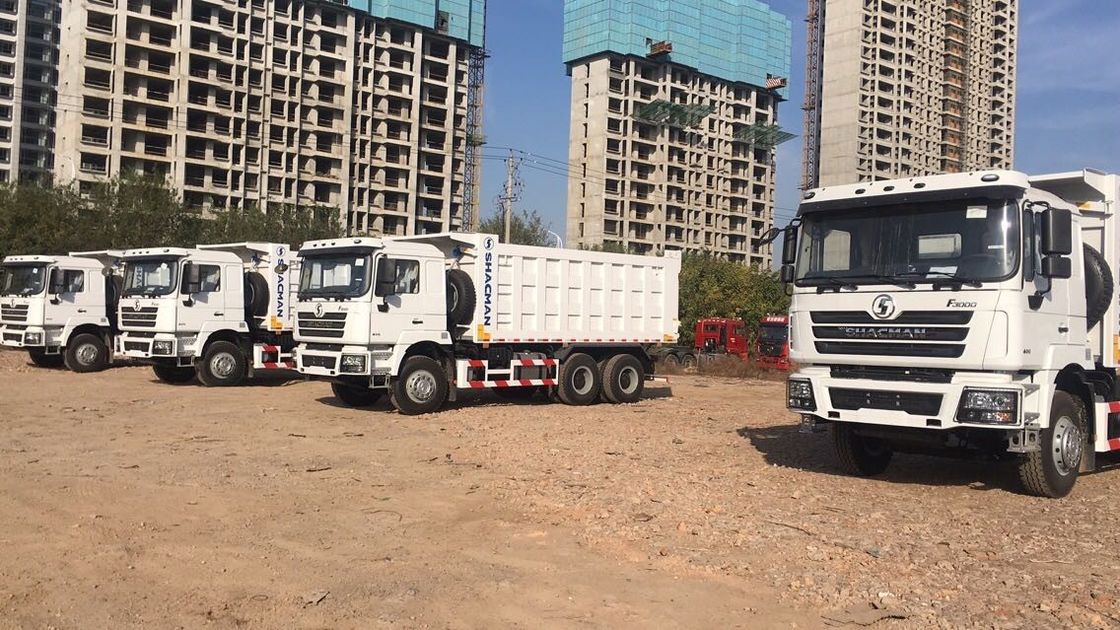 শ্যাকম্যান 3 অক্ষ ট্যাপার ডাম্প ট্রাক H3000 6x4 400HP ইউরো II 50 টন তিন অক্ষ ডাম্প ট্রাক