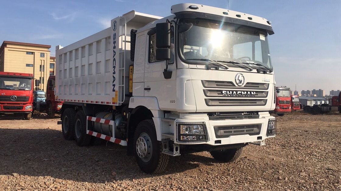শ্যাকম্যান 3 অক্ষ ট্যাপার ডাম্প ট্রাক H3000 6x4 400HP ইউরো II 50 টন তিন অক্ষ ডাম্প ট্রাক