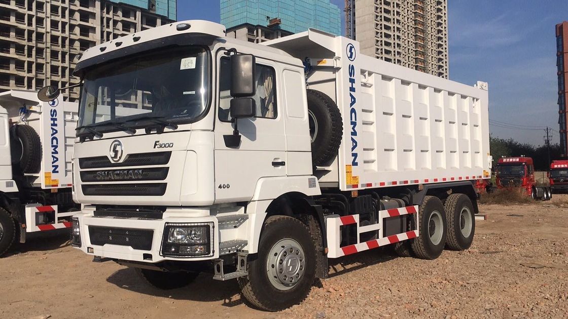শ্যাকম্যান 3 অক্ষ ট্যাপার ডাম্প ট্রাক H3000 6x4 400HP ইউরো II 50 টন তিন অক্ষ ডাম্প ট্রাক