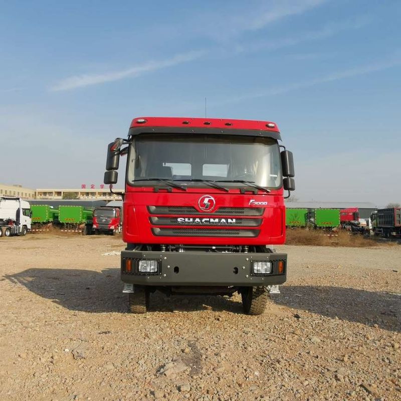 রেড শ্যাকম্যান F3000 375HP ইউরো ভি 6 চাকা ট্র্যাক্টর হেড 4x2 WEICHAI ইঞ্জিন
