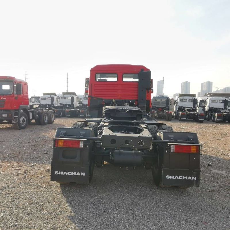 রেড শ্যাকম্যান F3000 375HP ইউরো ভি 6 চাকা ট্র্যাক্টর হেড 4x2 WEICHAI ইঞ্জিন