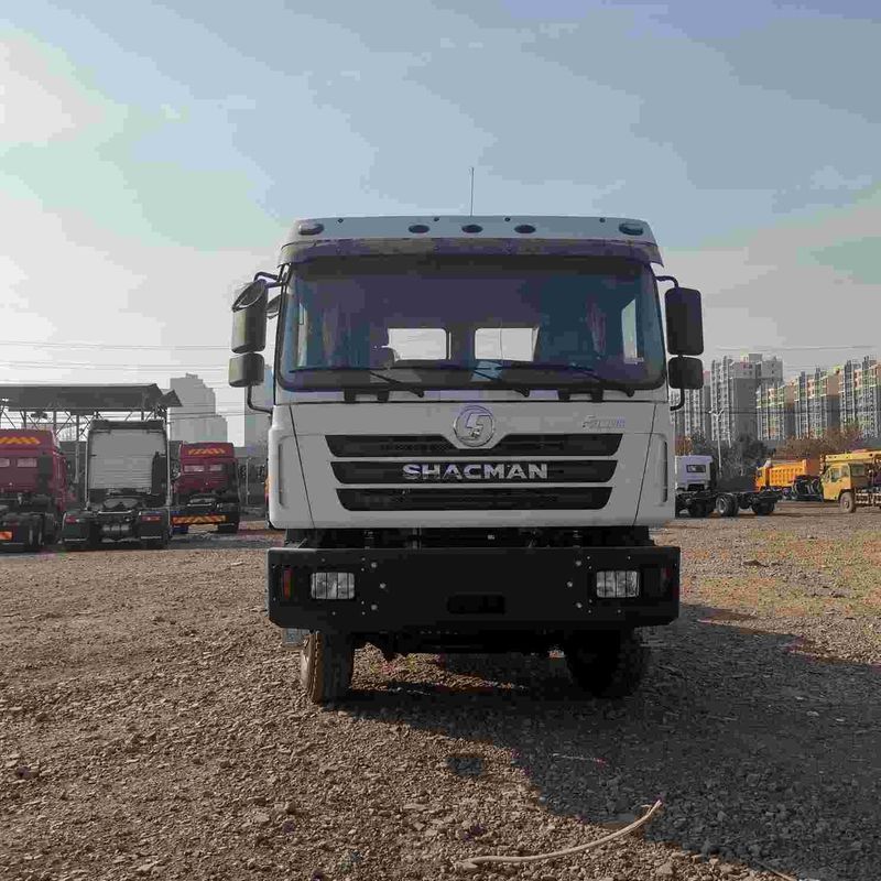 রেড শ্যাকম্যান F3000 375HP ইউরো ভি 6-চাকা ট্র্যাক্টর হেড 4x2 WEICHAI ইঞ্জিন