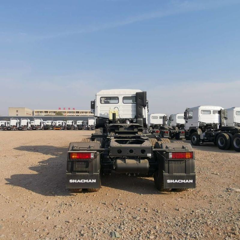 রেড শ্যাকম্যান F3000 375HP ইউরো ভি 6-চাকা ট্র্যাক্টর হেড 4x2 WEICHAI ইঞ্জিন