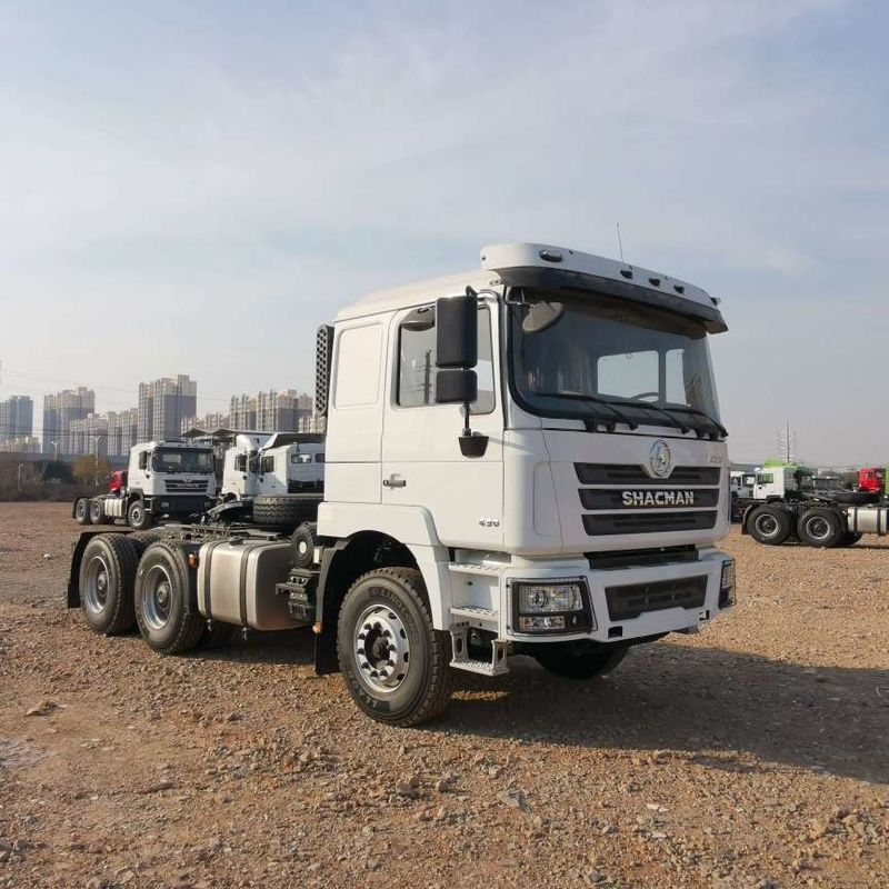 রেড শ্যাকম্যান F3000 375HP ইউরো ভি 6-চাকা ট্র্যাক্টর হেড 4x2 WEICHAI ইঞ্জিন