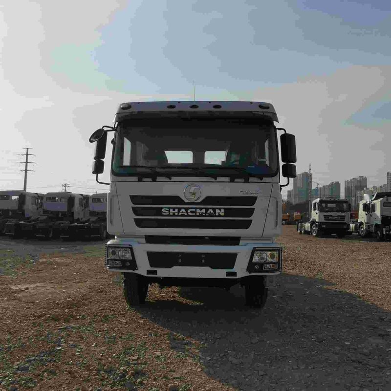 রেড শ্যাকম্যান F3000 375HP ইউরো ভি 6-চাকা ট্র্যাক্টর হেড 4x2 WEICHAI ইঞ্জিন