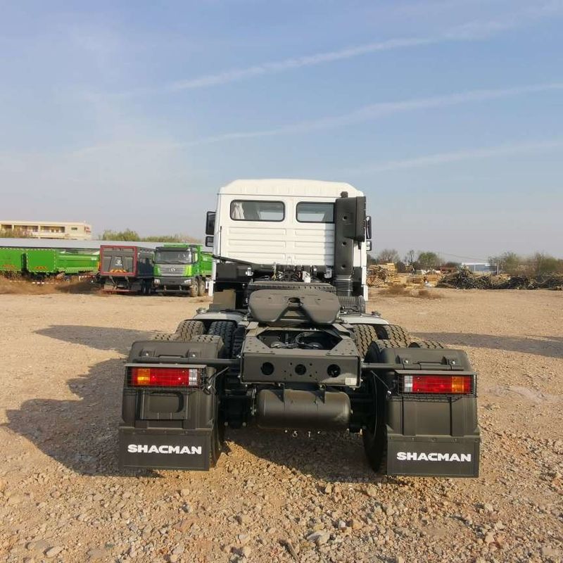 রেড শ্যাকম্যান F3000 375HP ইউরো ভি 6-চাকা ট্র্যাক্টর হেড 4x2 WEICHAI ইঞ্জিন