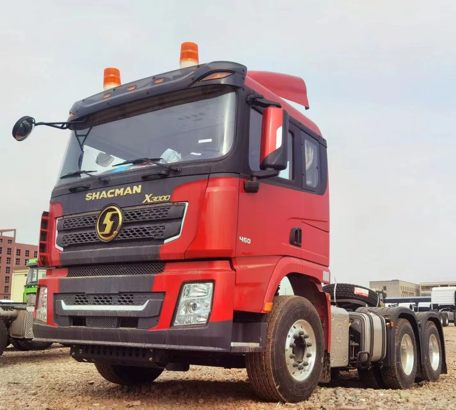 Cummins 420hp 10 চাকা 6X4 শ্যাকম্যান X3000 ট্র্যাক্টর ট্রাক মাথা বিক্রয়ের জন্য