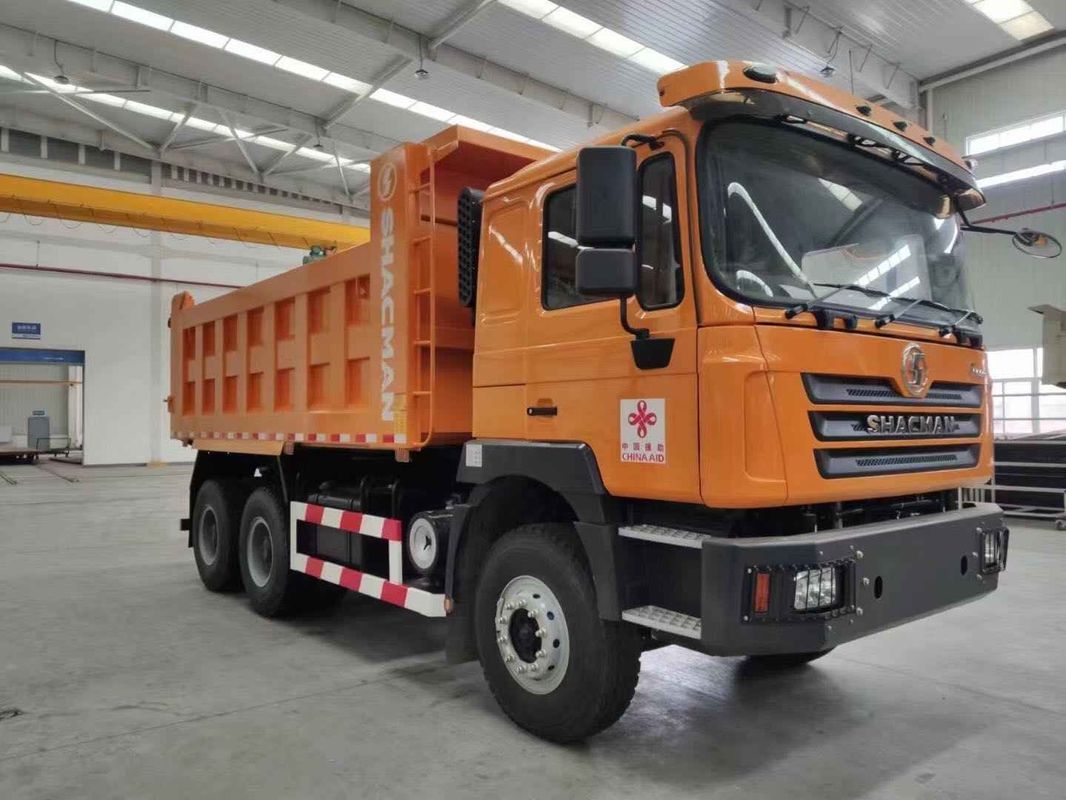 SHACMAN F3000 380HP 6x4 ট্র্যাক্টর ট্রাক ইউরোই 10 চাকা ডাম্প ট্রাক WEICHAI ইঞ্জিন