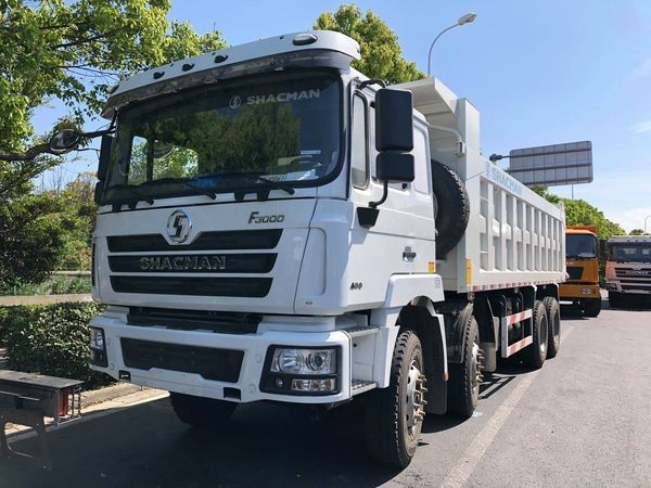 SHACMAN F3000 8x4 380HP ইউরোভি ডাম্প ট্রাক ডাবল স্টেজ অক্ষ WEICHAI ইঞ্জিন সঙ্গে