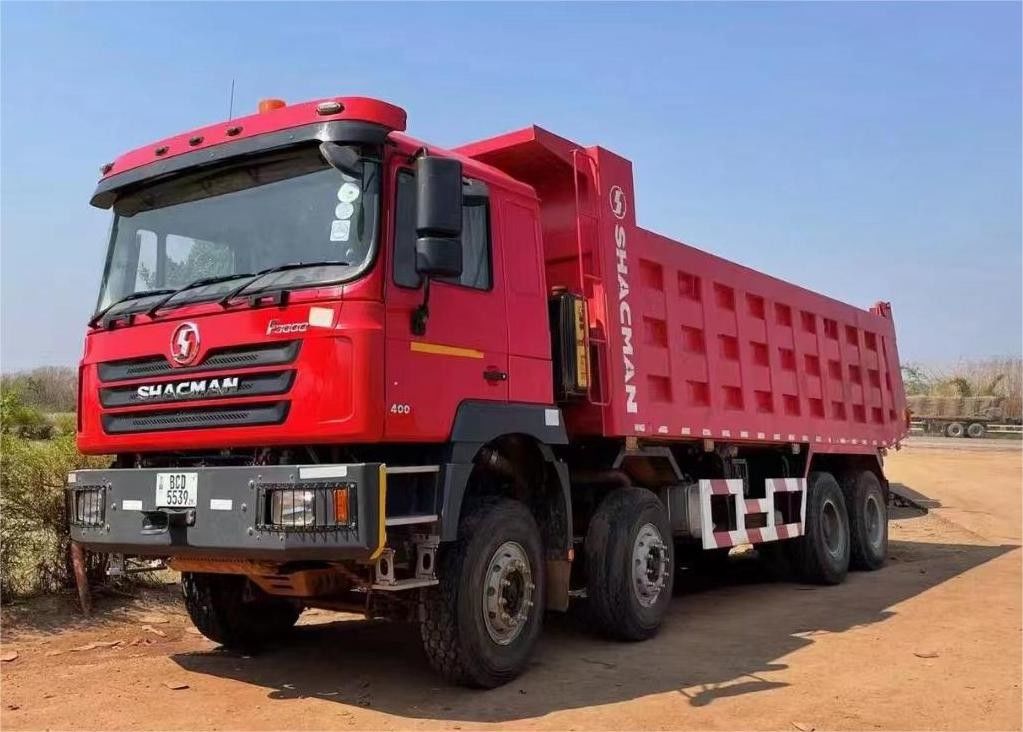 SHACMAN F3000 8x4 380HP ইউরোভি ডাম্প ট্রাক ডাবল স্টেজ অক্ষ WEICHAI ইঞ্জিন সঙ্গে