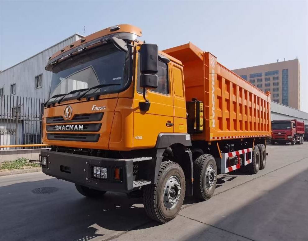 SHACMAN F3000 8x4 380HP ইউরোভি ডাম্প ট্রাক ডাবল স্টেজ অক্ষ WEICHAI ইঞ্জিন সঙ্গে