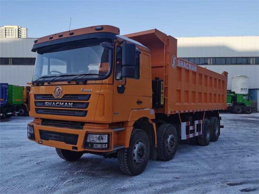 SHACMAN F3000 8x4 380HP ইউরোভি ডাম্প ট্রাক ডাবল স্টেজ অক্ষ WEICHAI ইঞ্জিন সঙ্গে