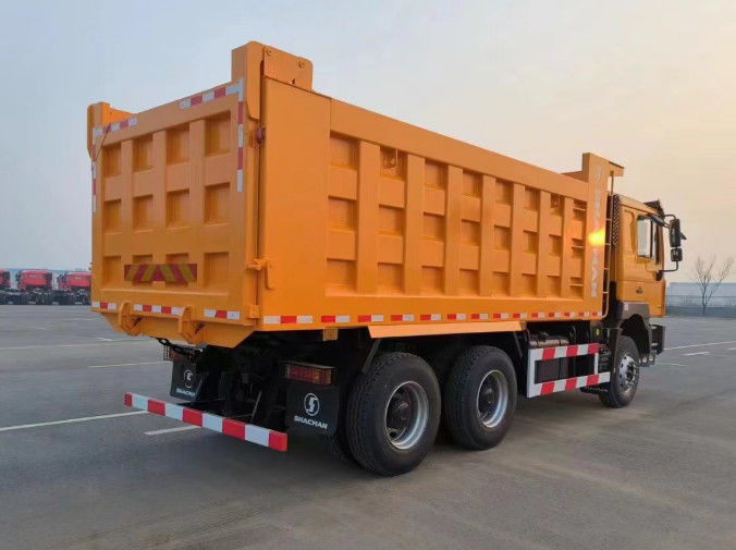 SHACMAN ইউরো II থেকে ইউরো V 6x4 খনির ডাম্প ট্রাক GCW 50 টন WEICHAI ইঞ্জিন Cummins ইঞ্জিন