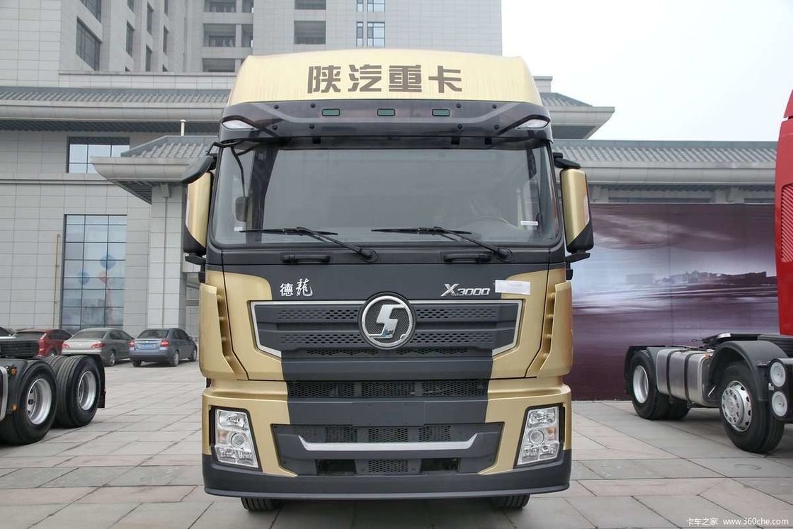 LNG 480HP SHACMAN X3000 6x4 ট্র্যাক্টর ট্রাক ইউরোভি হোয়াইট ট্রাক ট্র্যাক্টর হেড