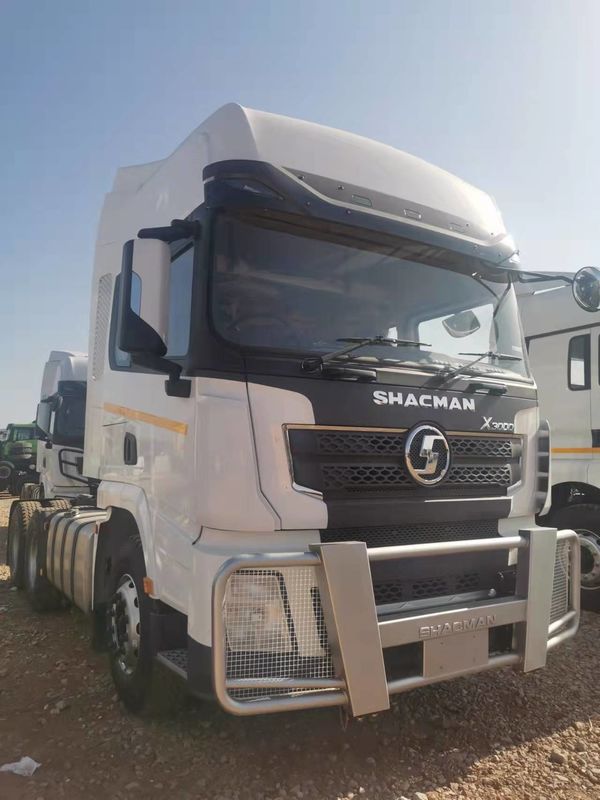 SHACMAN X3000 6X4 ট্র্যাক্টর হেড 420HP 450HP ট্র্যাক্টর ট্রাক একক ডাবল স্লিপার ডান ড্রাইভ তানজানিয়া জন্য