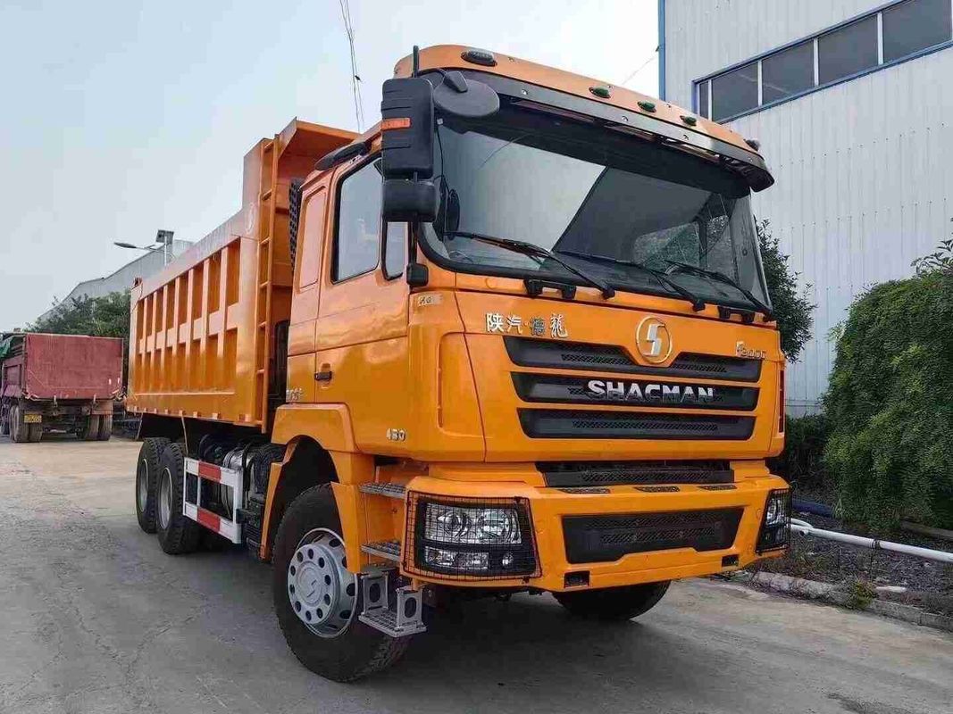 ম্যান 2*9.5T /2*16 T ডাবল স্টেজ অক্ষ সহ সংঘর্ষ প্রশমন সিস্টেম সজ্জিত ডাম্প ট্রাক