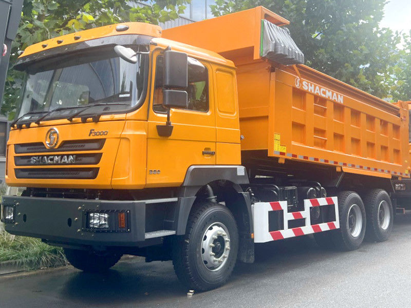 অ্যারোরা হোয়াইট হেভি ডাম্প ট্রাক MAN 2 * 16 T ডাবল স্টেজ অ্যাক্সেল এবং φ430 ডায়াফ্রাম স্প্রিং ক্ল্যাচ সহ