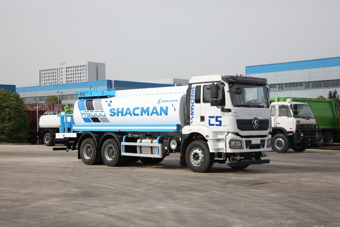 SHACMAN H3000 4X2 জলবাহী ট্রাক, 336HP ইঞ্জিন, 10m³ ট্যাঙ্ক এবং বাম-হ্যান্ড ড্রাইভ ইউরো Ⅱ