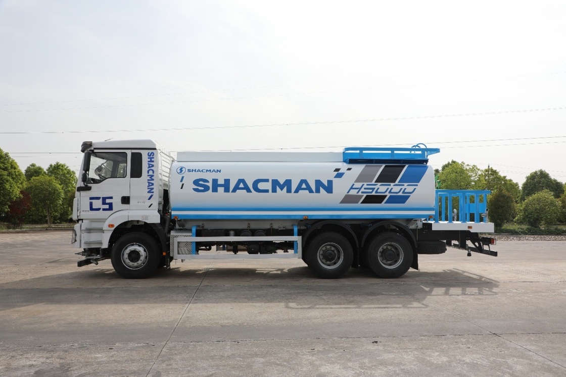 SHACMAN H3000 4X2 জলবাহী ট্রাক, 336HP ইঞ্জিন, 10m³ ট্যাঙ্ক এবং বাম-হ্যান্ড ড্রাইভ ইউরো Ⅱ
