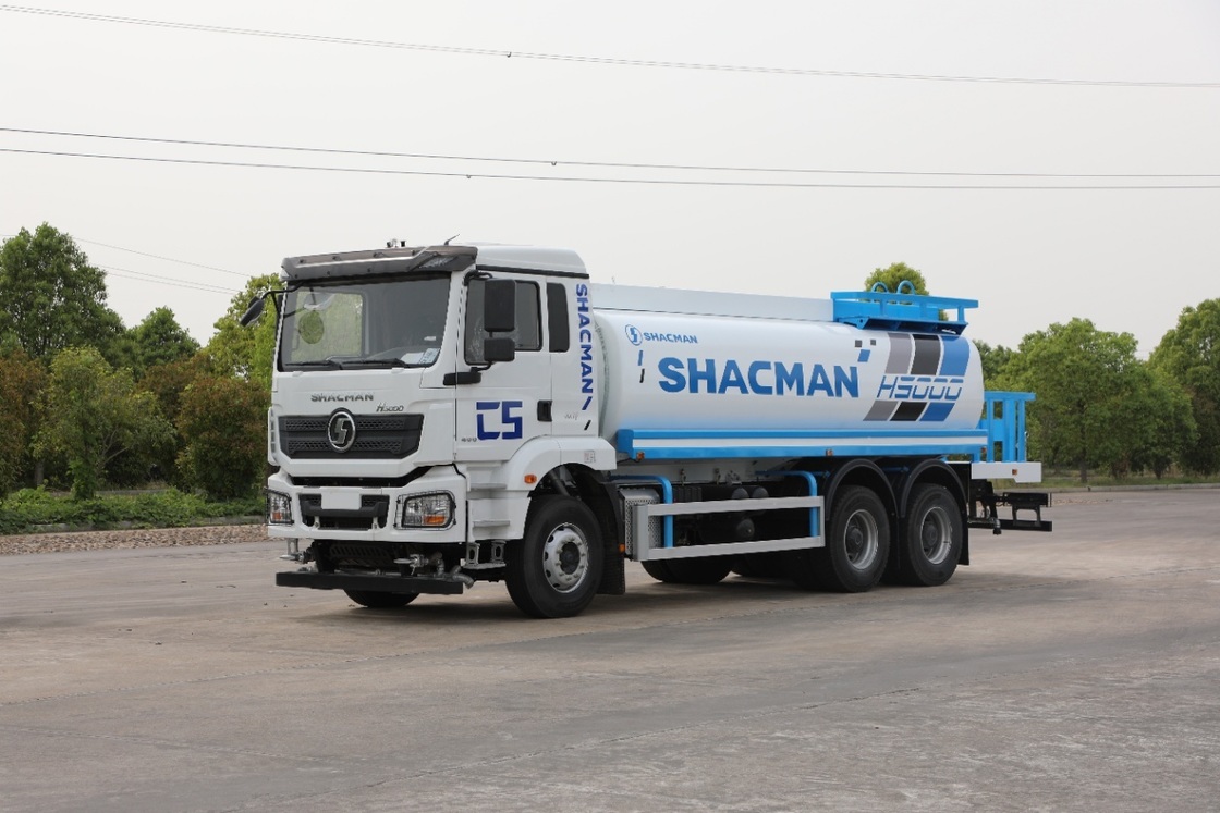 SHACMAN H3000 4X2 জলবাহী ট্রাক, 336HP ইঞ্জিন, 10m³ ট্যাঙ্ক এবং বাম-হ্যান্ড ড্রাইভ ইউরো Ⅱ