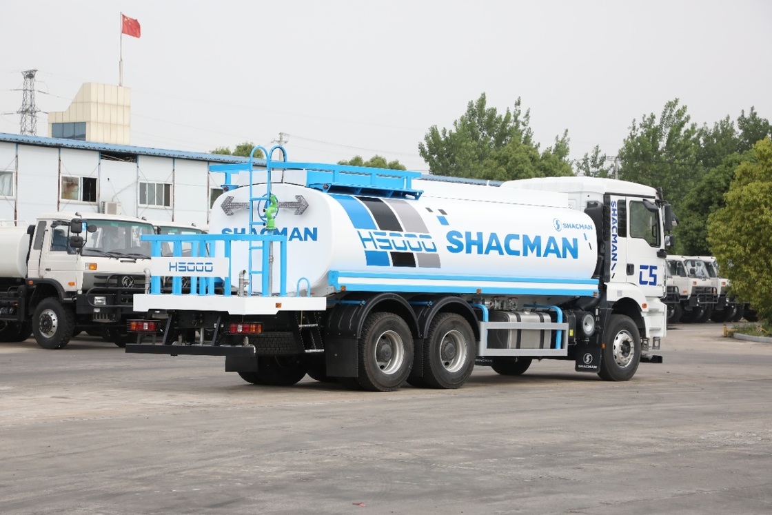 SHACMAN H3000 4X2 জলবাহী ট্রাক, 336HP ইঞ্জিন, 10m³ ট্যাঙ্ক এবং বাম-হ্যান্ড ড্রাইভ ইউরো Ⅱ
