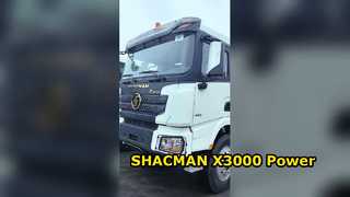 SHACMAN X3000 300Hp ডাম্প ট্রাক পাওয়ার হাউস